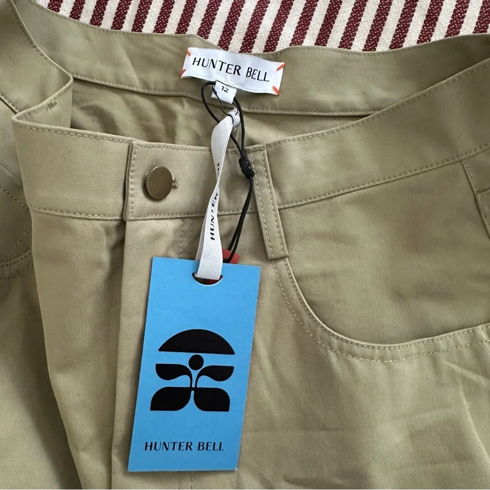 Hunter Bell Mabel Pant in Sage Sz 12 NWT Barrel - Picture 6 of 12